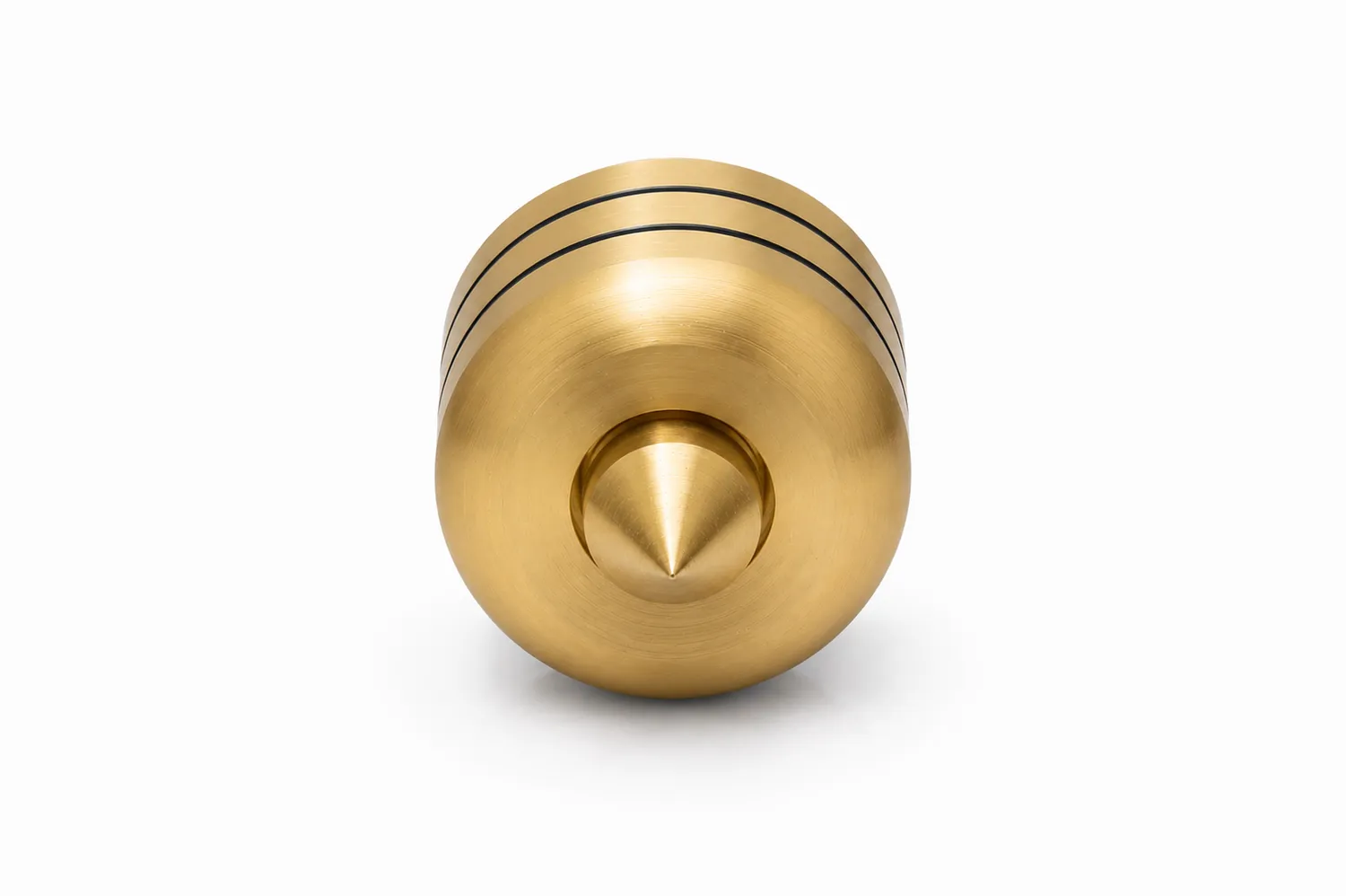 Rogoz Audio 3S40 vibrationsfødder 40 mm stål messing elastomer