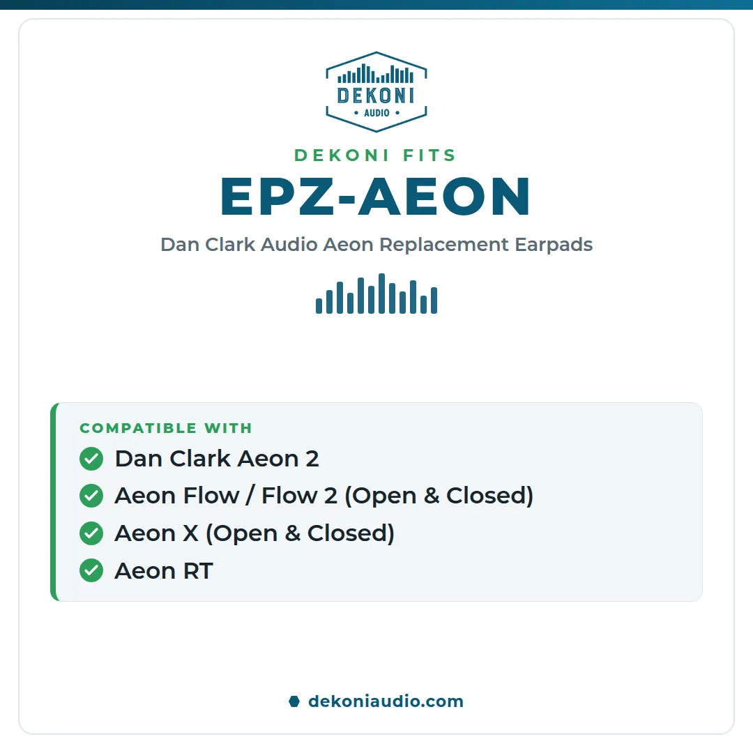 Dekoni Elite Dan Clark Audio Aeon 2 ørepuder fåreskind