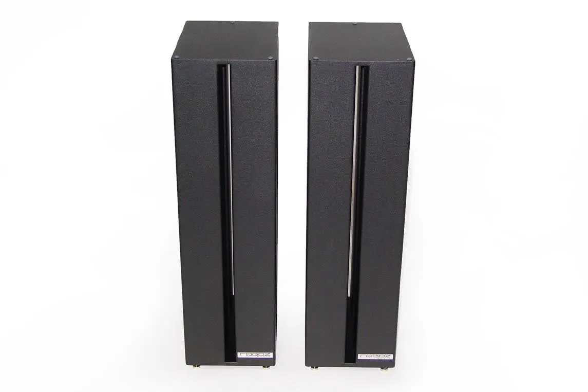 Rogoz Audio 4QB80 MKII højttalerstandere, sort, 80 × 80 mm