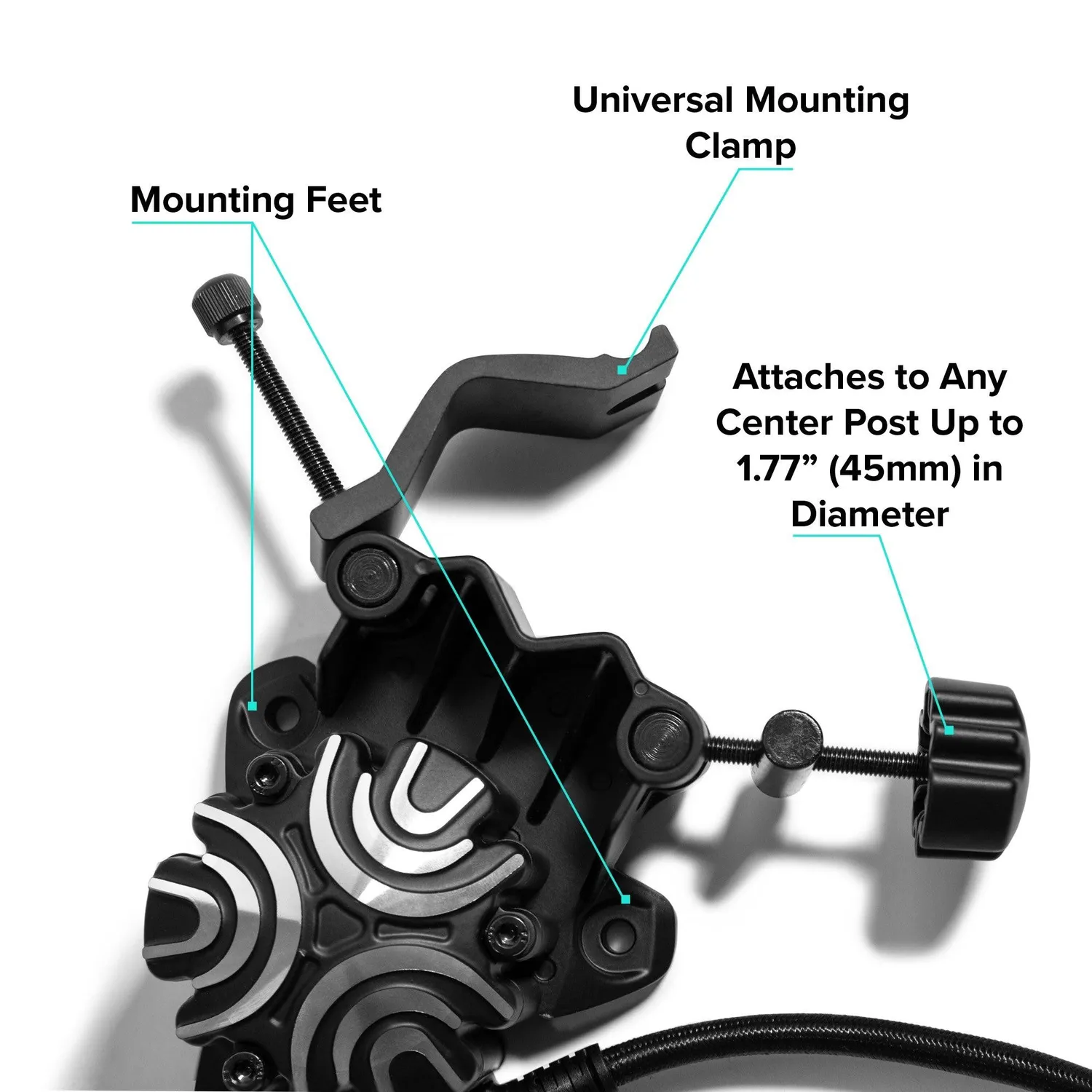 ButtKicker Gamer PLUS haptisk transducer med Track Pack til simracing
