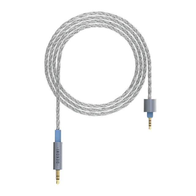 Dekoni Ensemble Presplit 1/8″ ubalanceret kabel 52″ sølvflettet