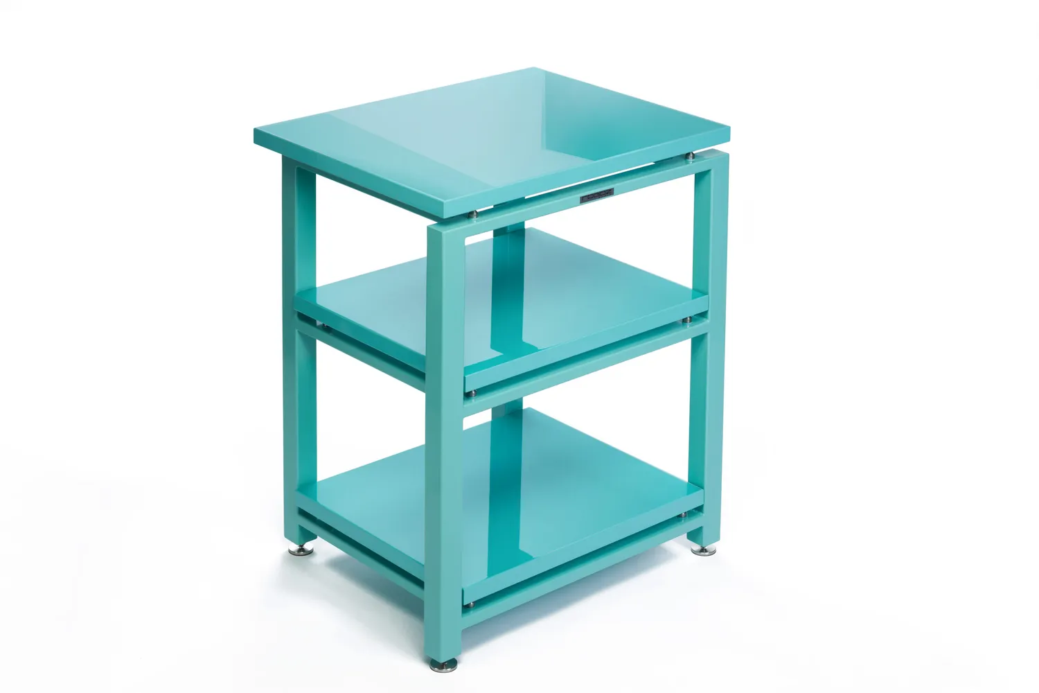 Rogoz Audio Harmoniigo hi-fi-rack tre niveauer verde chiaro