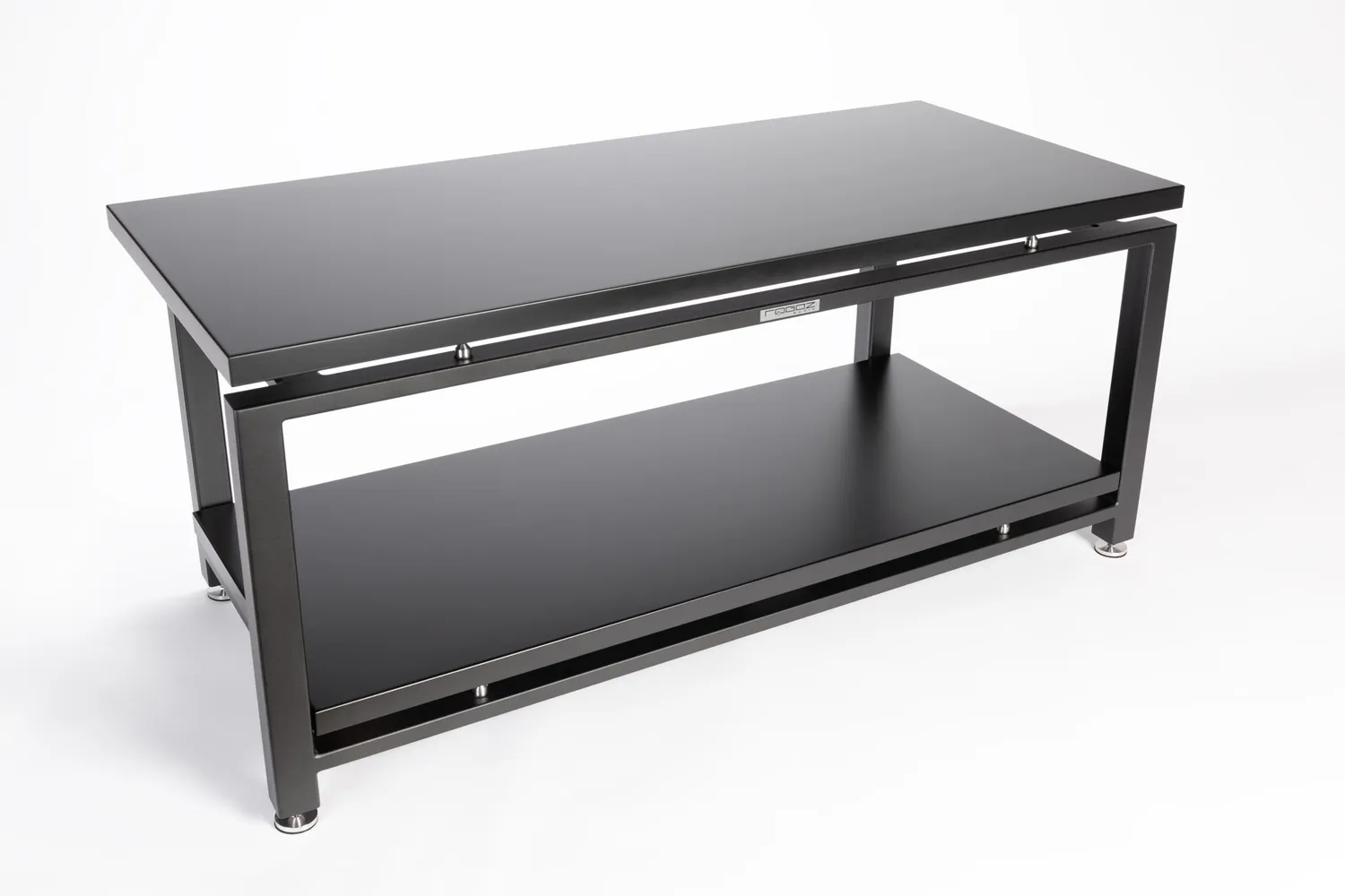 Rogoz Audio 4QB2 MKII hifi-rack 2 niveauer sort vibrationsdæmpende