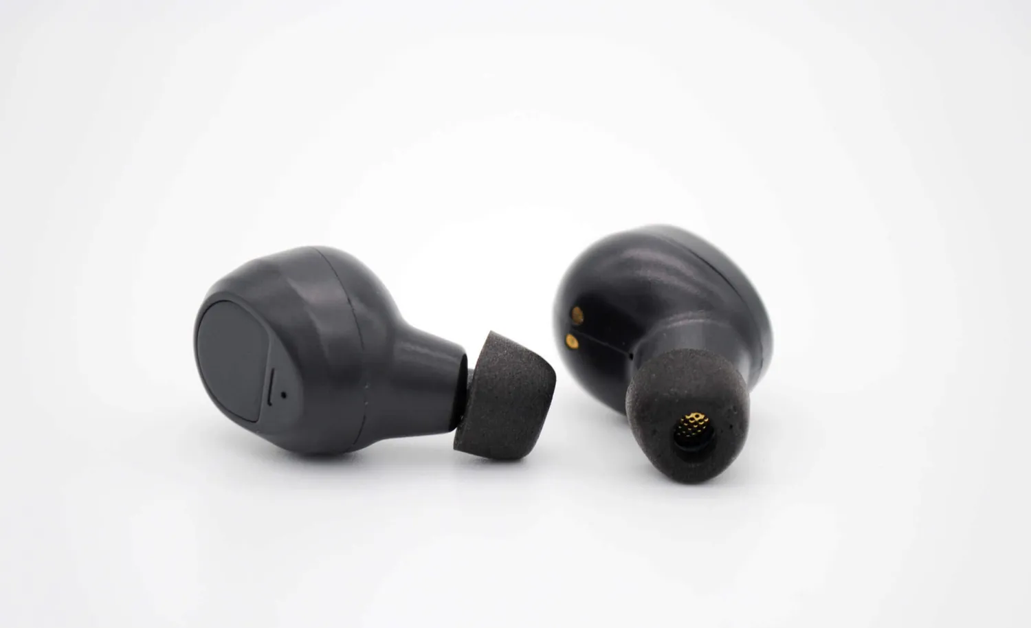 Dekoni Bulletz øretips til true wireless sort Sample Pack memory foam