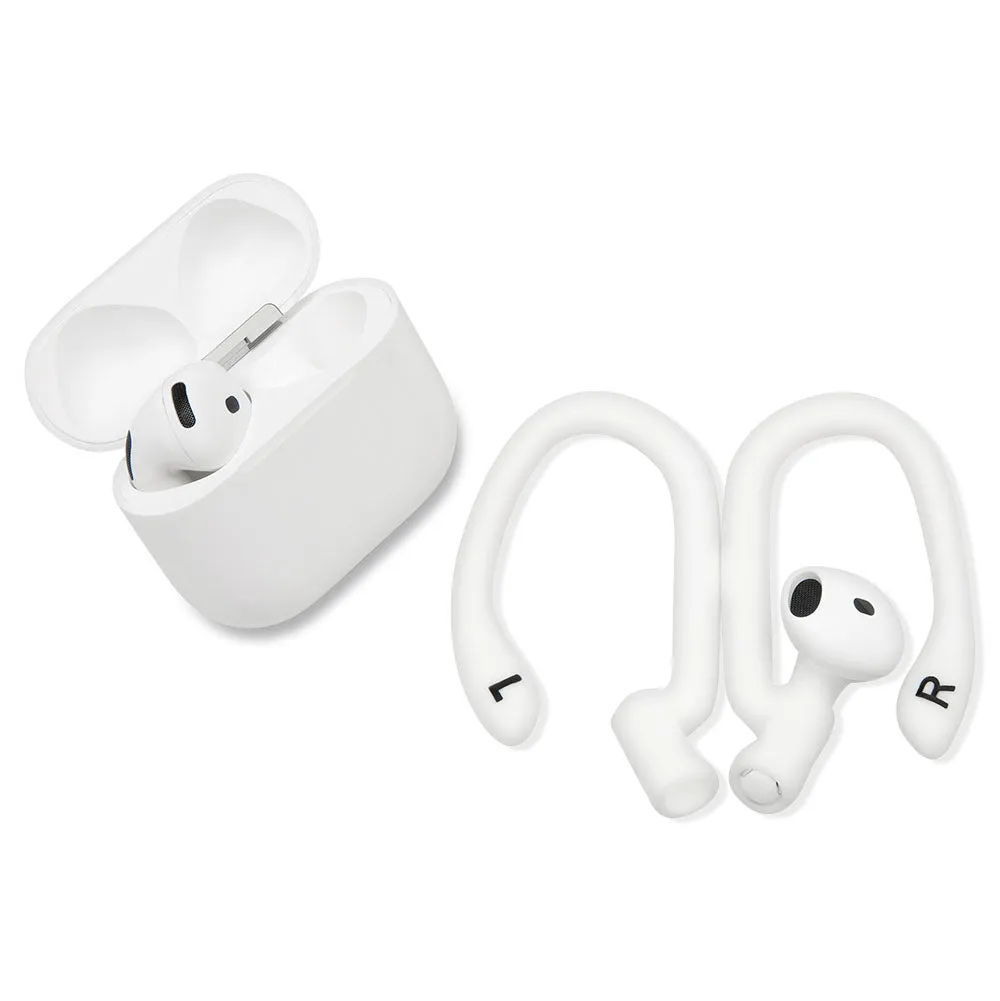 Wicked Cushions WC HookZ AirPods 4 ørekroge sort silikone