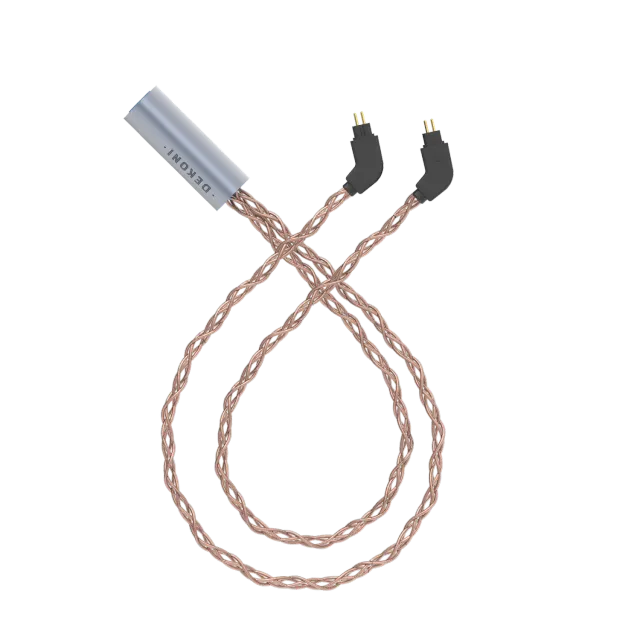 Dekoni Ensemble Post-Split 2-pin IEM-kabel PCUHD-kobber 0,78 mm