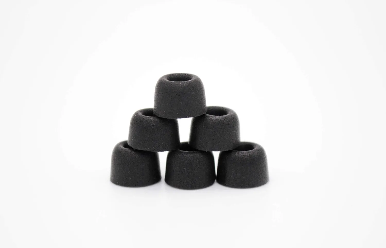 Dekoni Bulletz øretips til true wireless sort Sample Pack memory foam