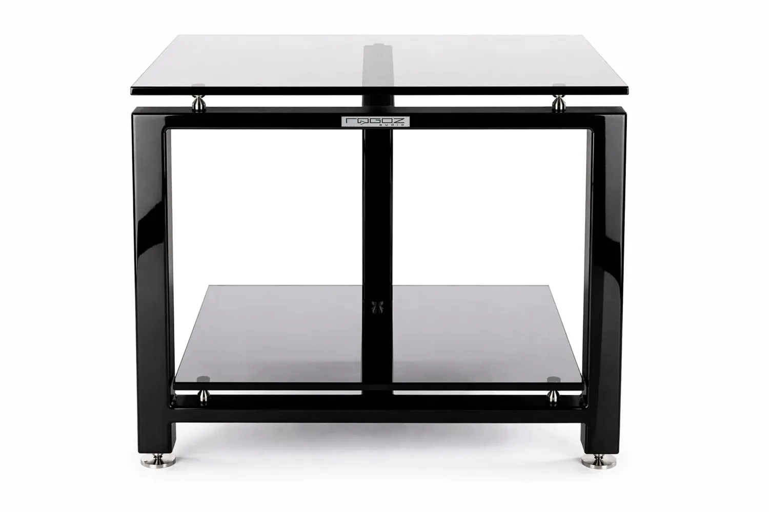 Rogoz Audio 3QB2 hi-fi-bord grafitglas to niveauer