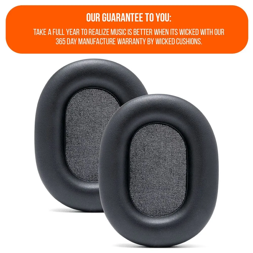 Wicked Cushions Upgraded Sony XM5 replacement ear pads ørepuder Black memory foam