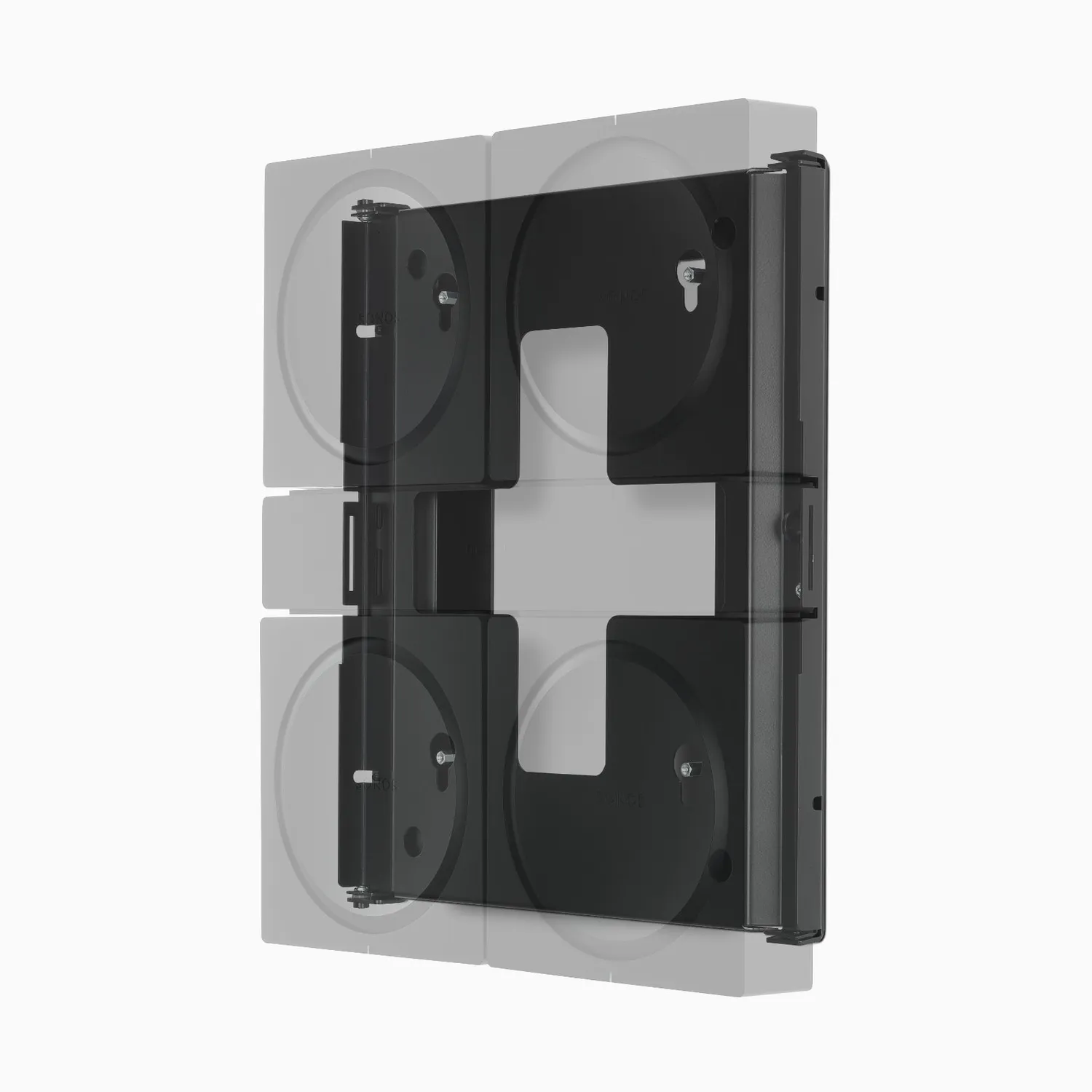 Flexson Sonos Amp Wall Mount x 4 vægbeslag sort