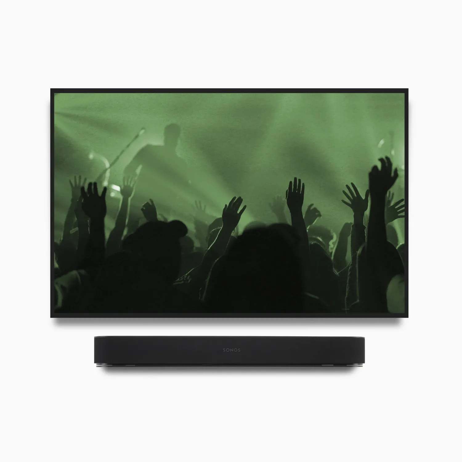 Flexson Sonos Beam Wall Mount vægbeslag sort i stål
