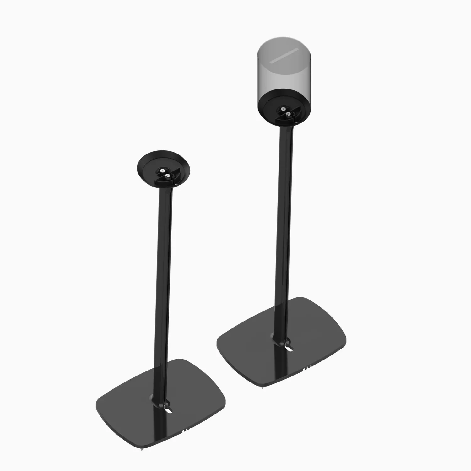 Flexson Sonos Era 100 Floor Stand gulvstand sort par med forlængerkabler