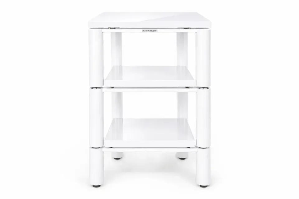 Rogoz Audio 4SM3 MKII modulært hi-fi-rack tre niveauer hvid