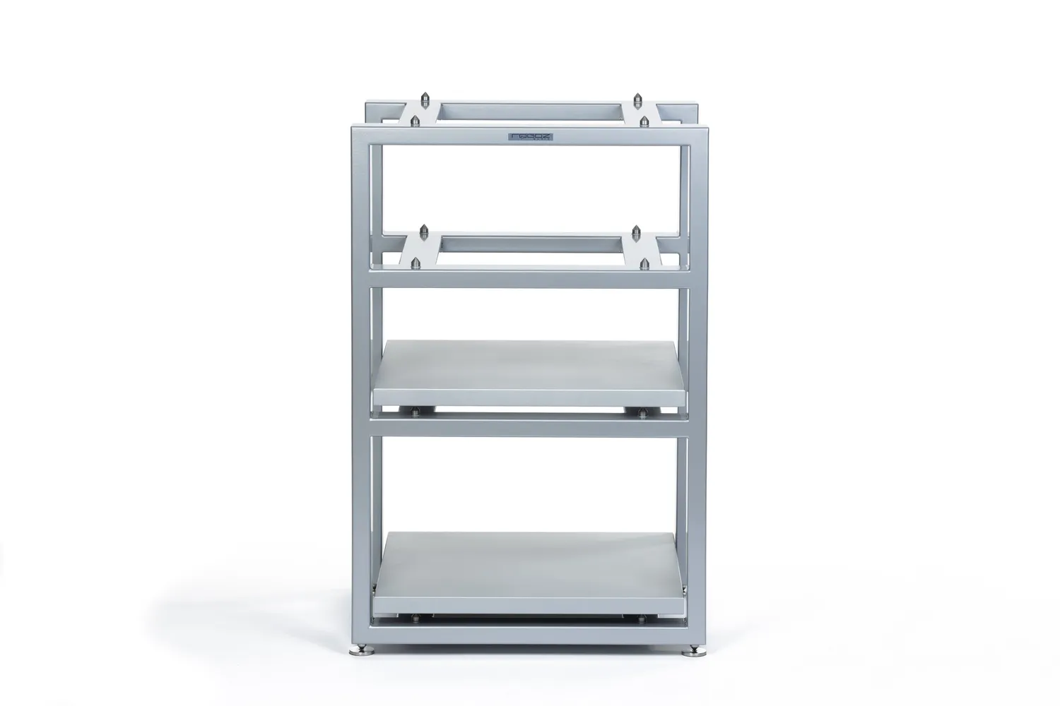 Rogoz Audio Assonanz hi-fi-rack med 4 hylder, sølv