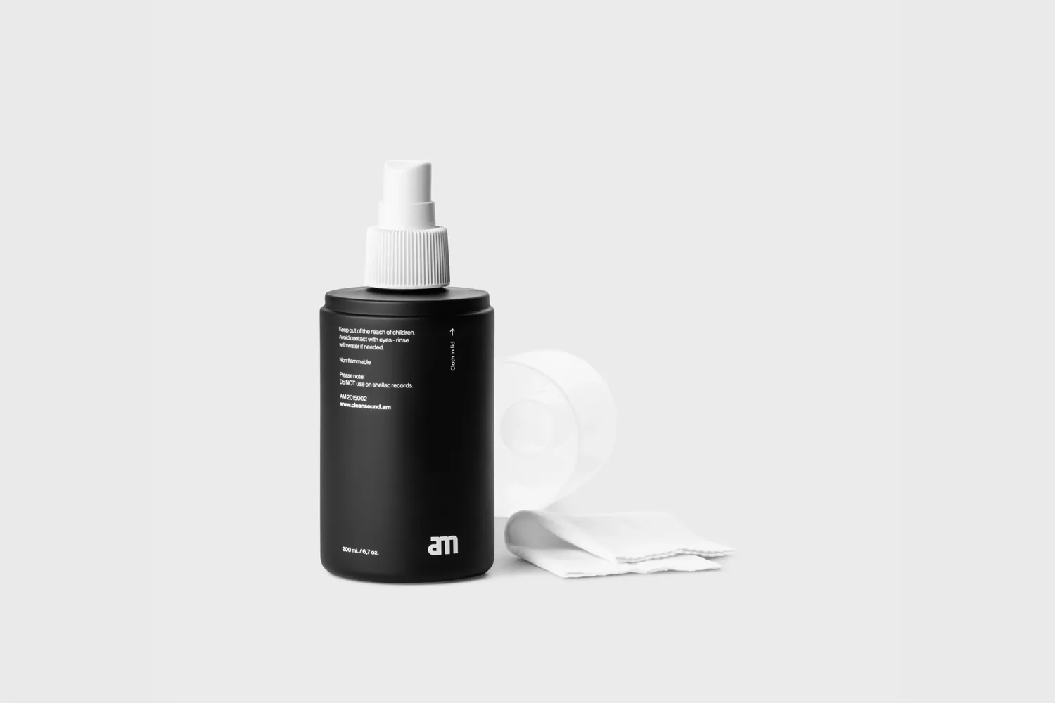 AM 2015002 pladerens 200 ml med klud