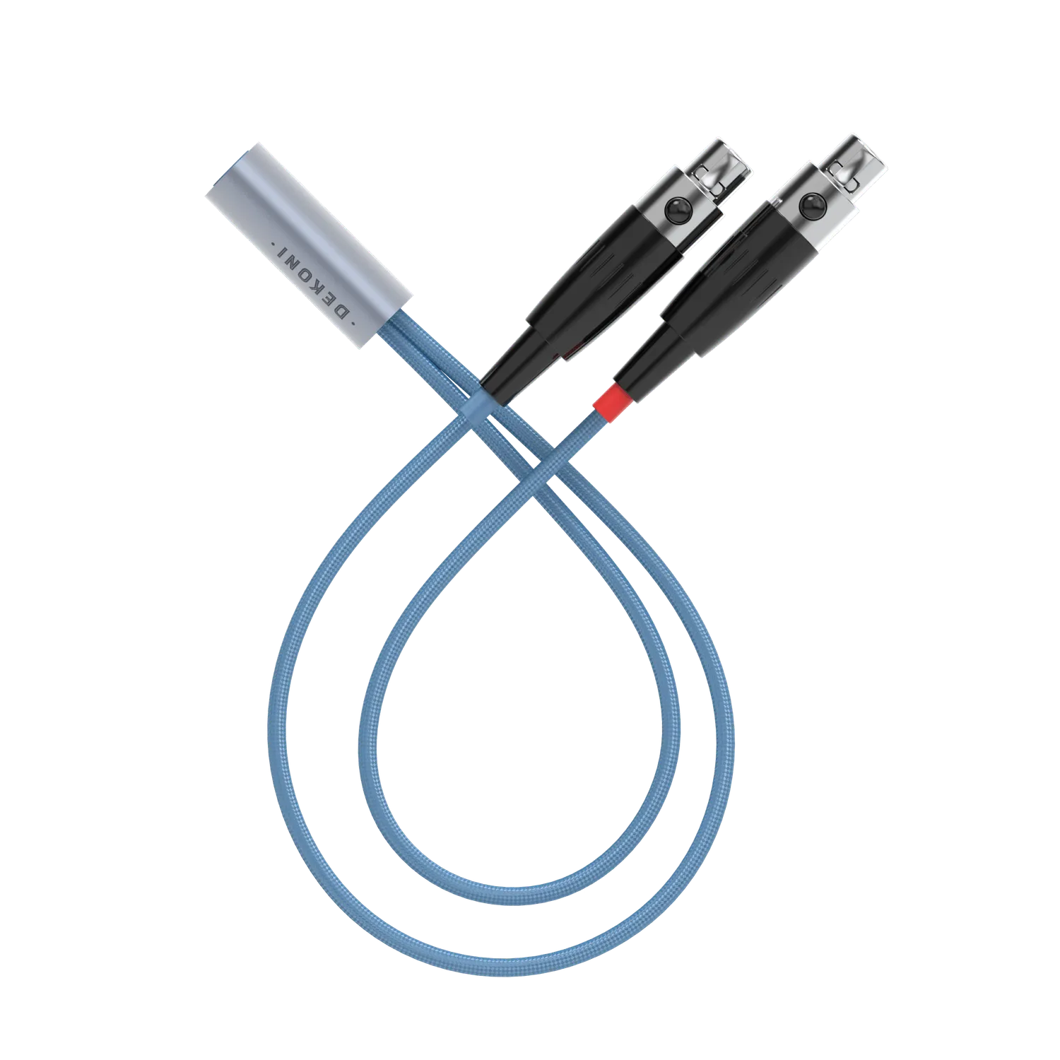 Dekoni Ensemble 1/4" 52" nylon hovedtelefonkabel 4-pin mini XLR