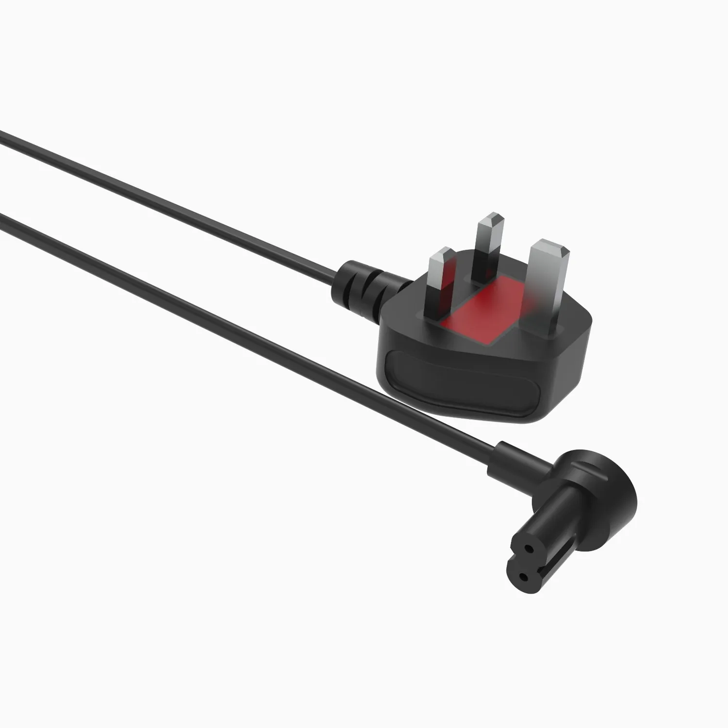 Flexson Long Power Cable 5m strømkabel sort