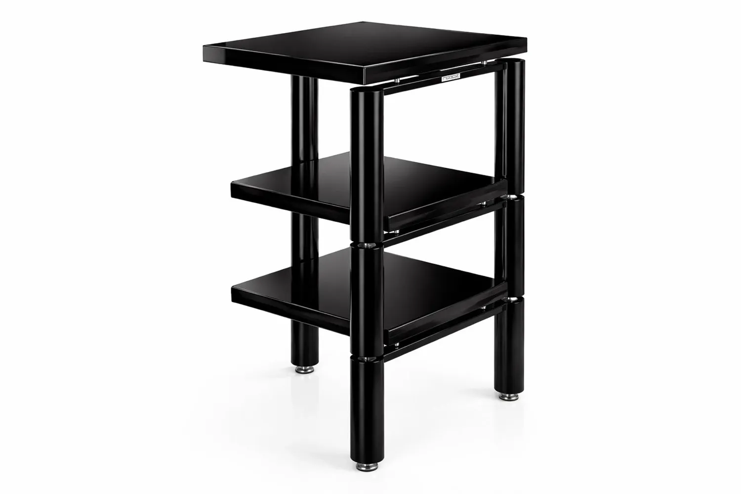 Rogoz Audio 3SM3 MKII hi-fi-rack sort højglans 3 niveauer