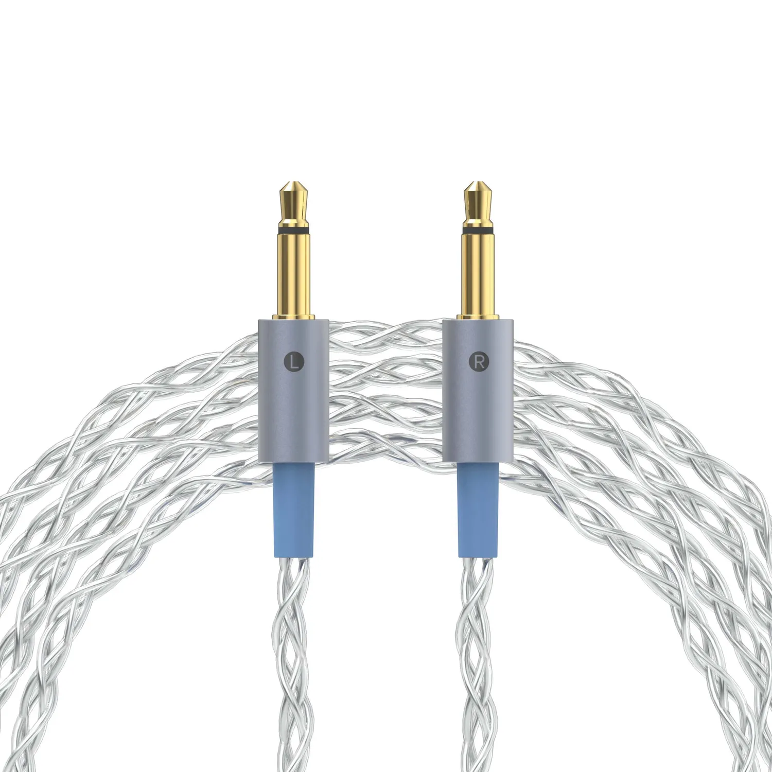 Dekoni Ensemble 4-Pin XLR 64" flettet hovedtelefonkabel