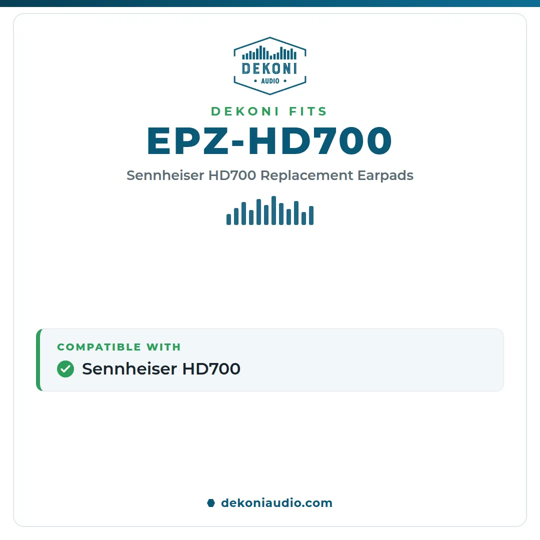 Dekoni Elite ørepuder til Sennheiser HD700 velour