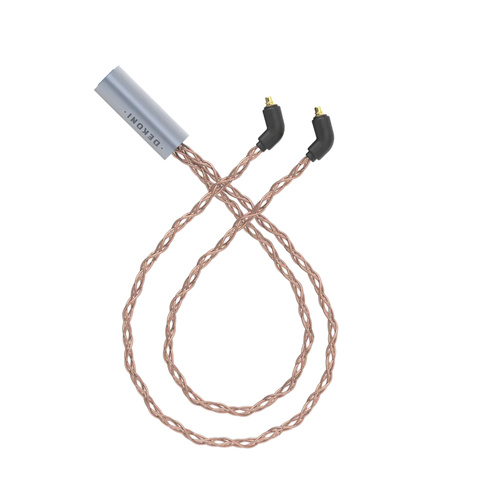 Dekoni Audio Ensemble Post-Split MMCX IEM-kabel PCUHD kobber