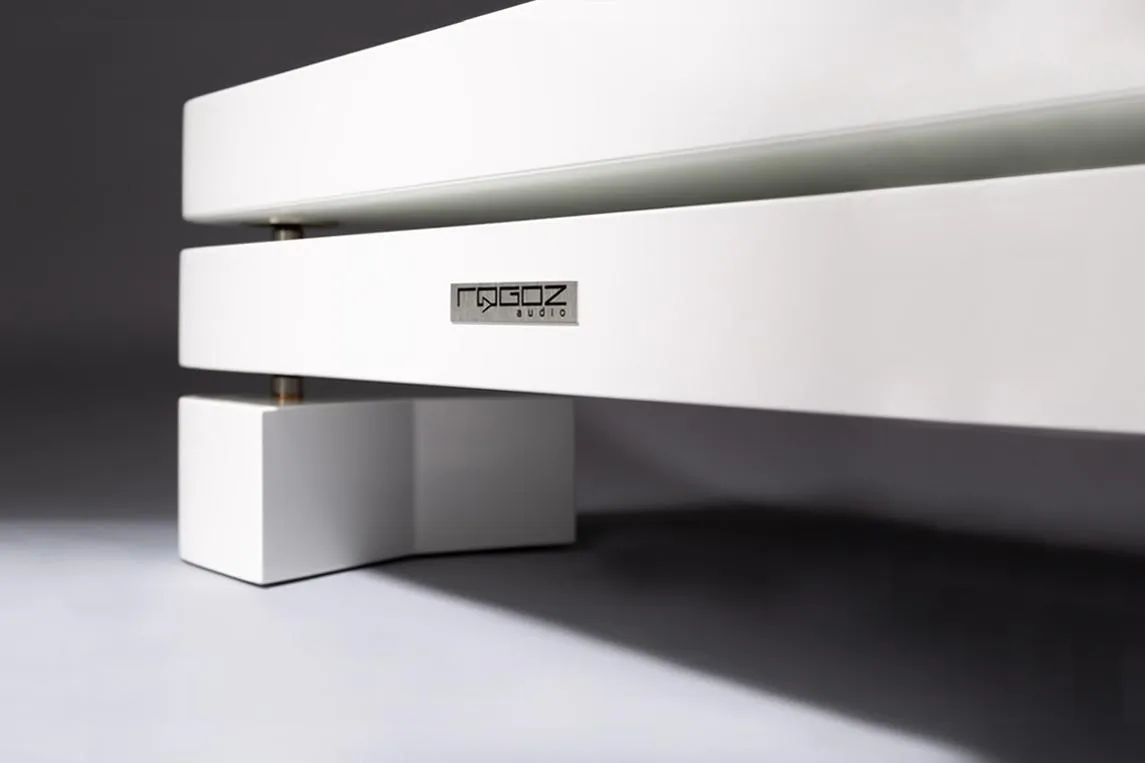 Rogoz Audio Finale/BBS vibrationsplatform hvid højglans
