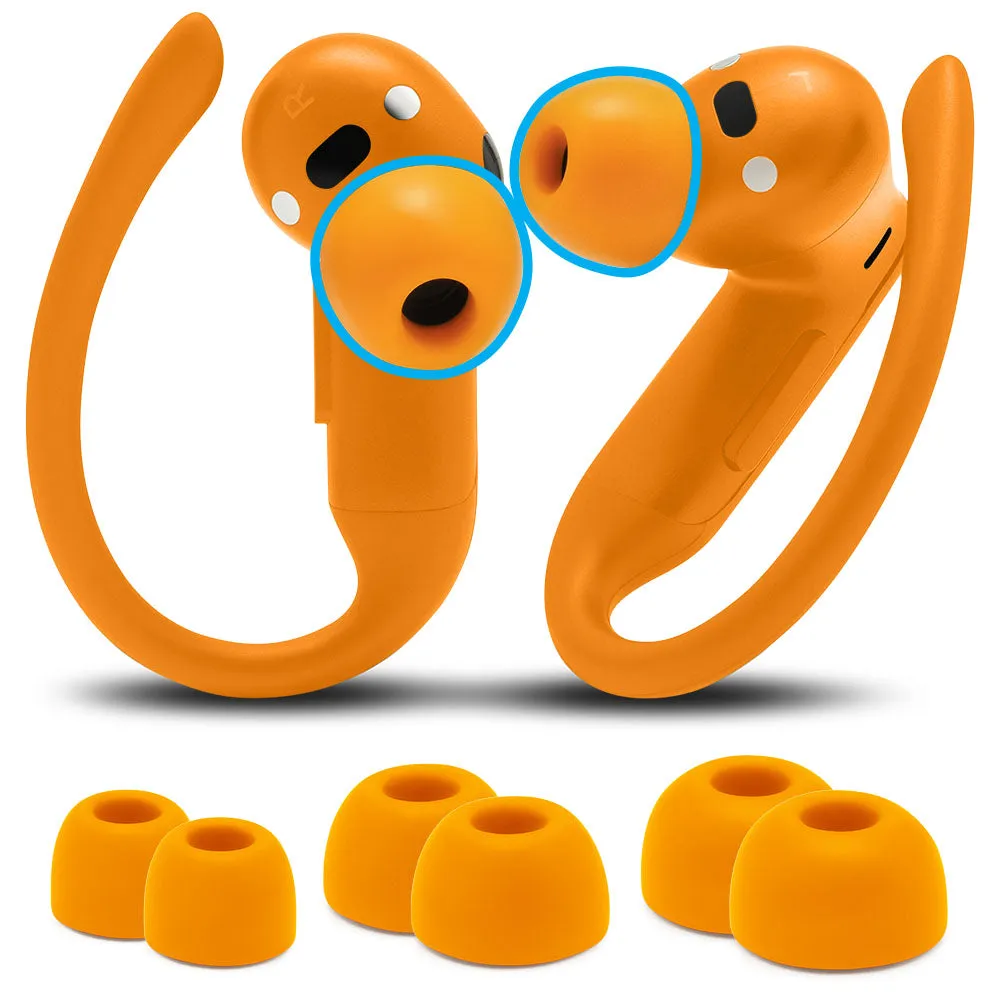 Wicked Cushions WC TipZ Powerbeats Pro 2 ørepropper sorte memoryskum
