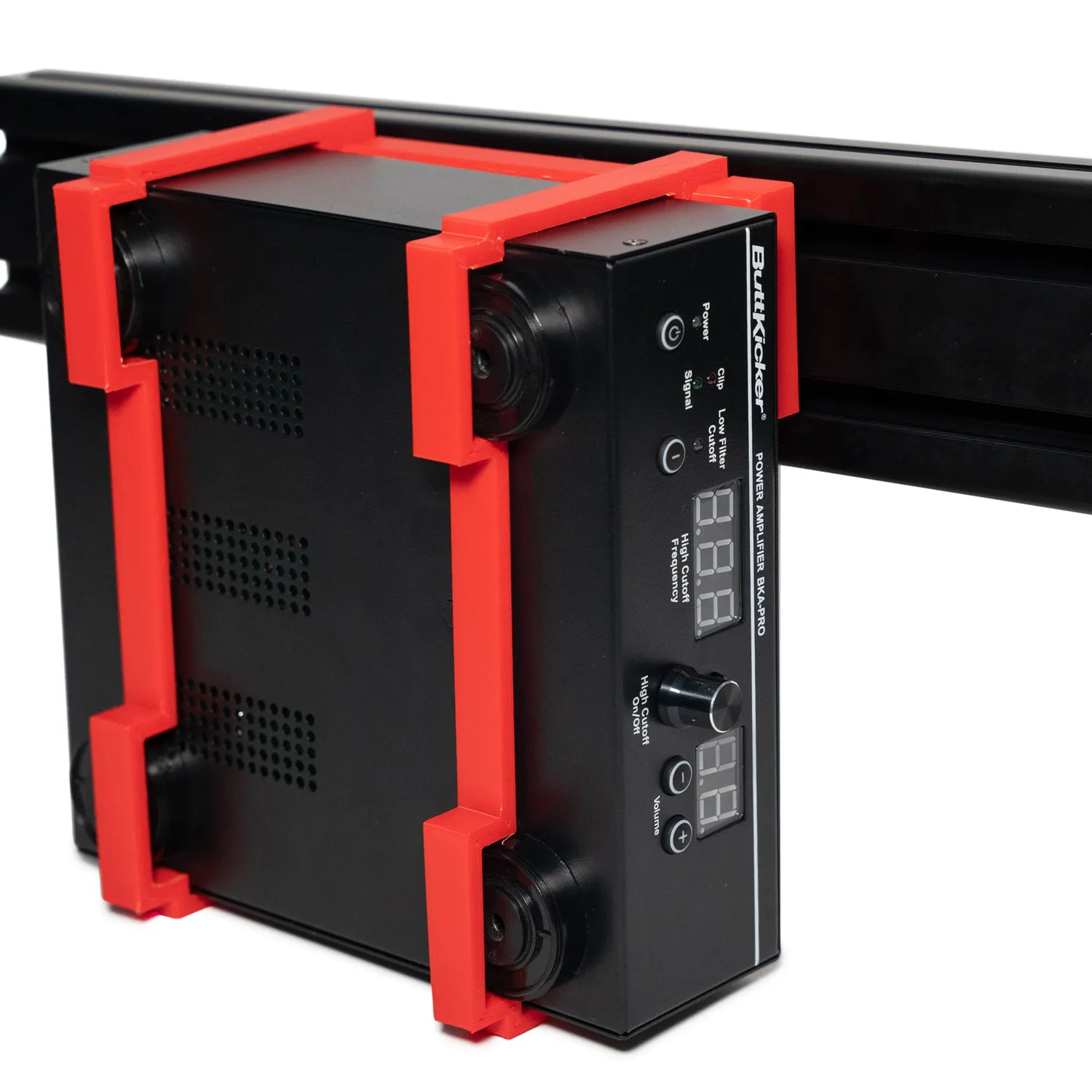 ButtKicker Amplifier Side Mount Bracket beslag sort til 4080