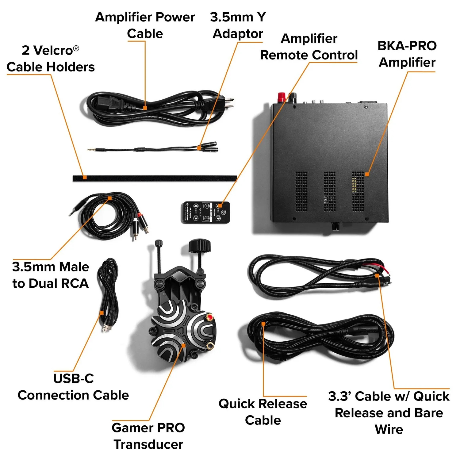ButtKicker Gamer PRO 4 Corners haptisk transducer sim racing