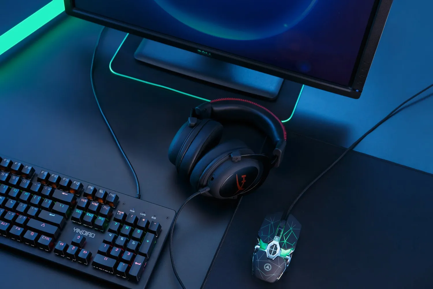 Wicked Cushions Upgraded Gaming Earpads hybrid velour ørepuder sort