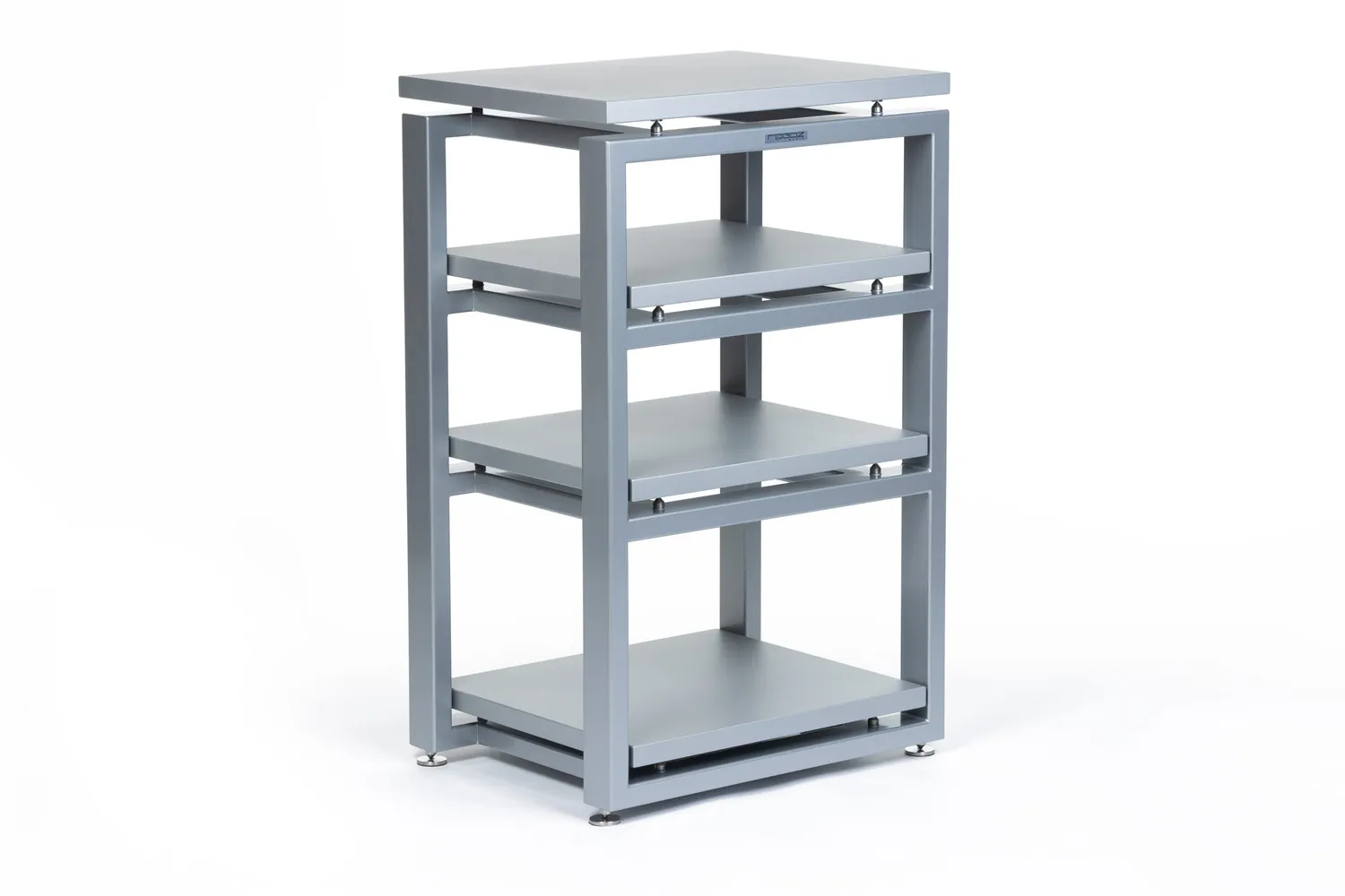 Rogoz Audio Assonanz hi-fi-rack med 4 hylder, sølv