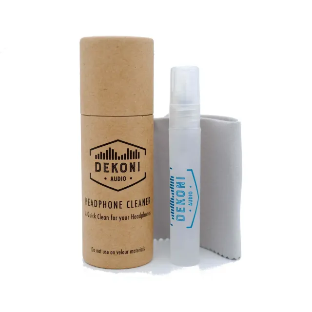 Dekoni Audio Headphone Cleaning Kit rengøringssæt spray og klud