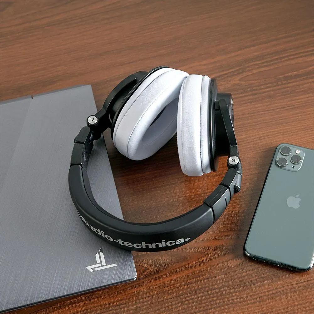Wicked Cushions ATH M50X Velour Hybrid ørepuder, sort