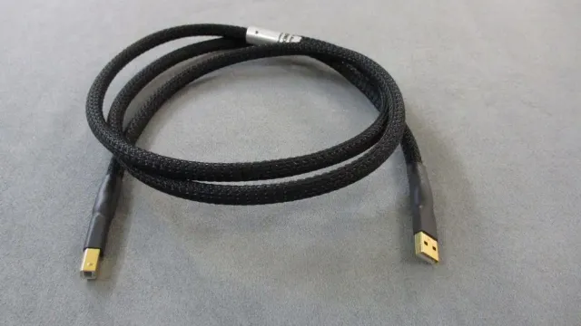 Dyrholm Audio Phoenix USB-kabel A-B forsølvet kobber