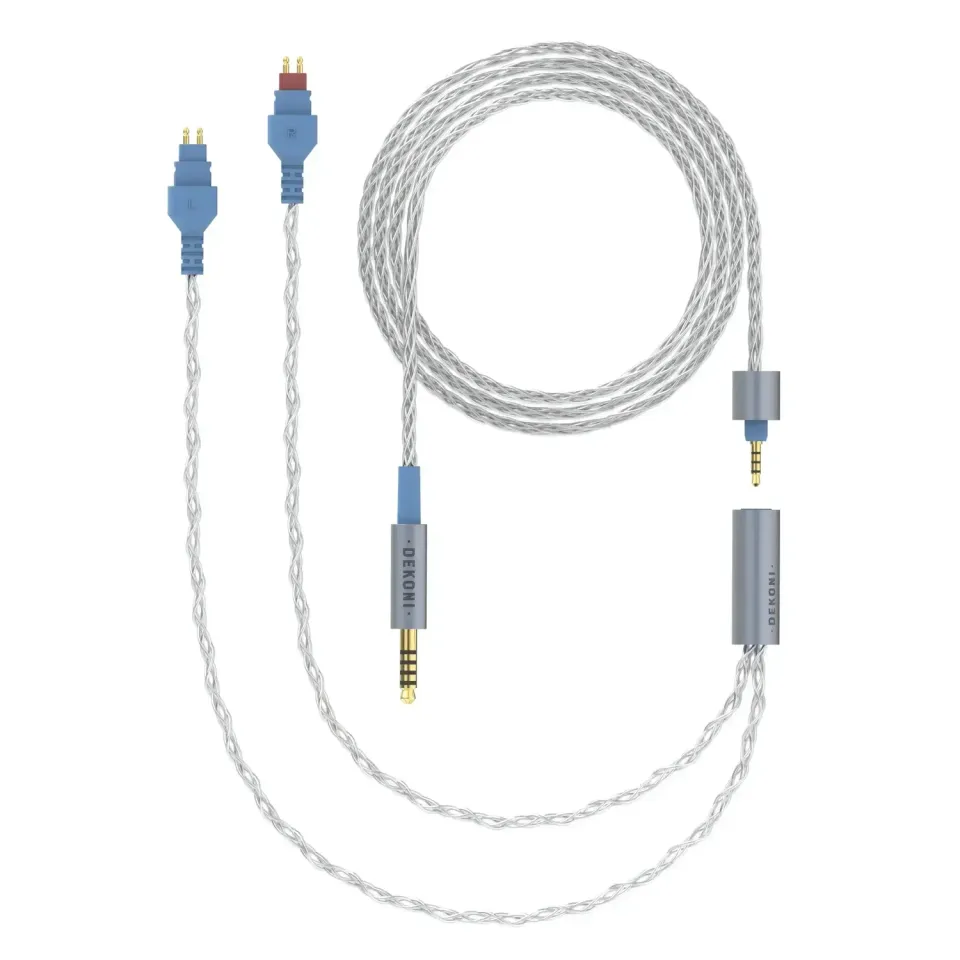 Dekoni Ensemble 4.4mm 52" flettet hovedtelefonkabel HD600