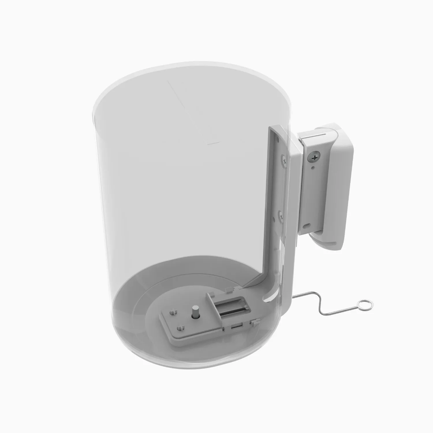 Flexson Sonos Era 100 sikkerhedskit hvid med stålkabel