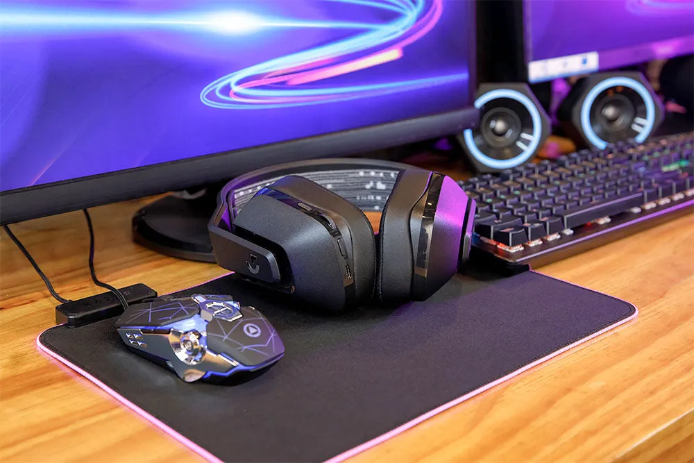 Wicked Cushions WC FreeZe Logitech G733 ørepuder sort kølegel