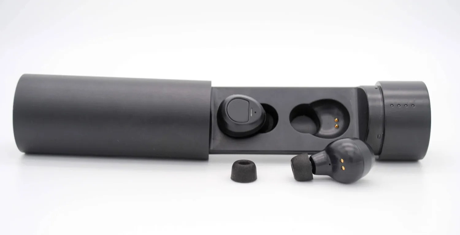 Dekoni Bulletz øretips til true wireless sort Sample Pack memory foam