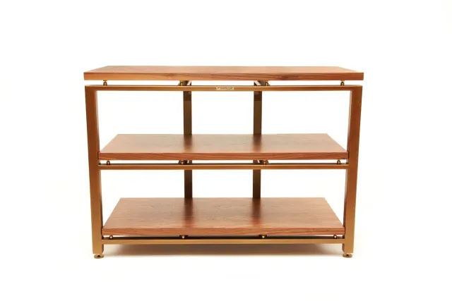 Rogoz Audio 4QG3 hi-fi-rack 3 hylder valnød