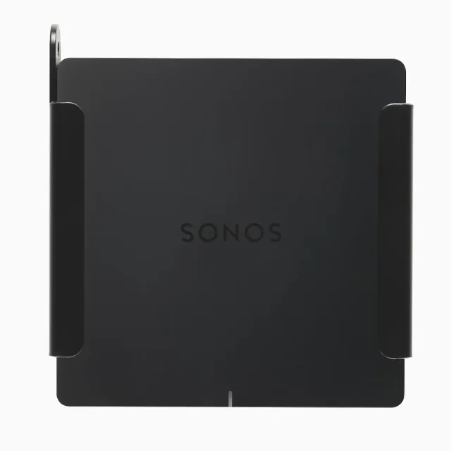 Flexson Sonos Port vægbeslag sort med mulighed for hængelås