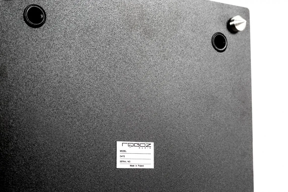 Rogoz Audio 4QB80-ES højttalerstandere til Harbeth Compact 7 sort