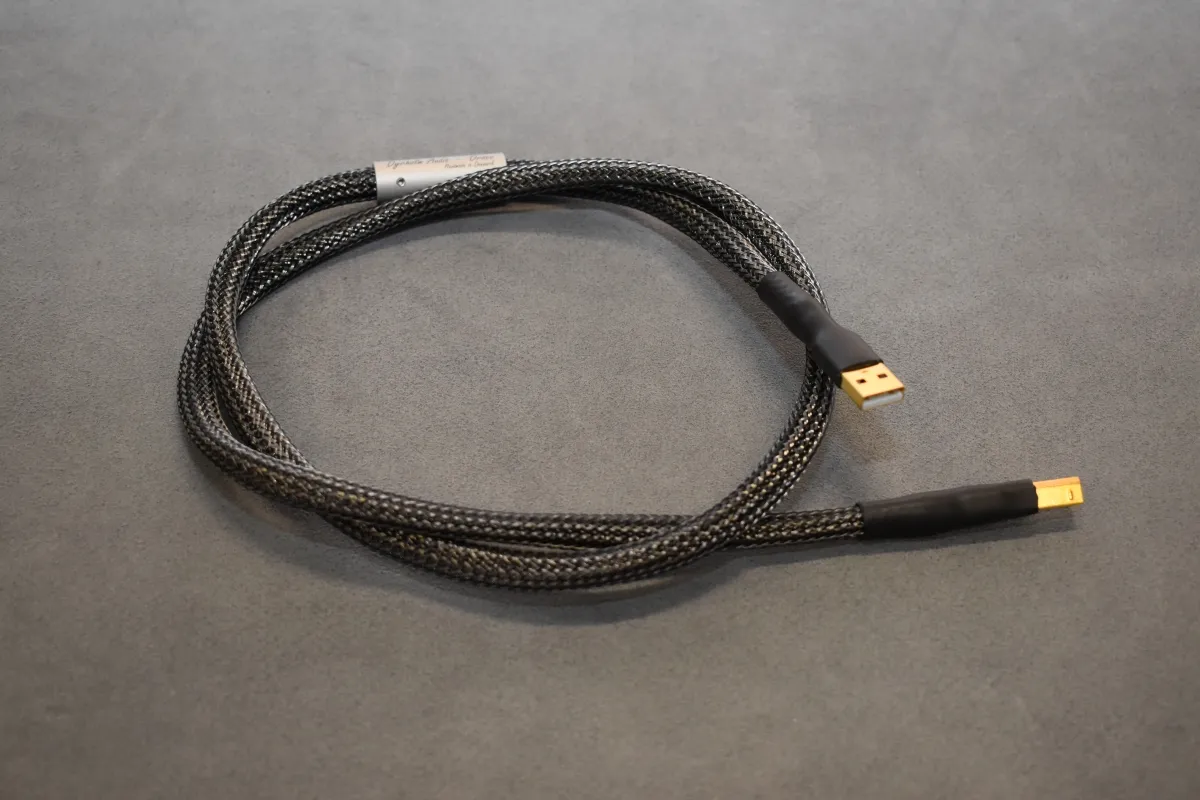 Dyrholm Audio Draco USB-kabel A-B musikalsk konstruktion