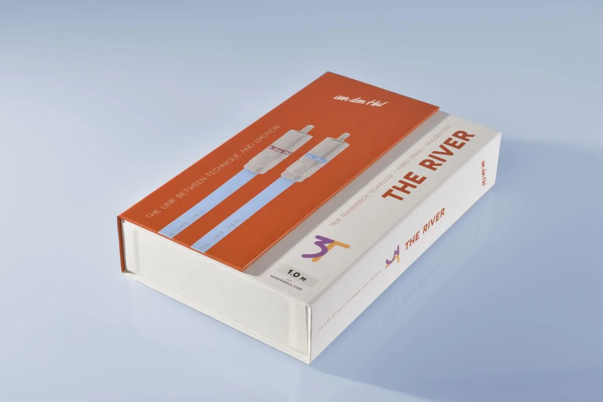 A. J. van den Hul 3T The River Hybrid lydkabel coaxial