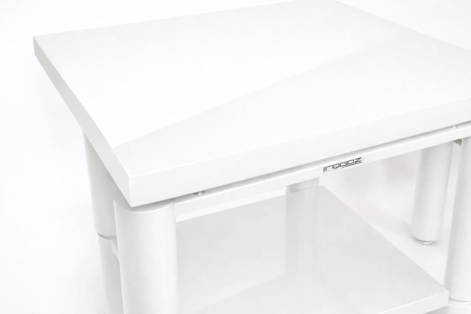 Rogoz Audio 4SM3 MKII modulært hi-fi-rack tre niveauer hvid