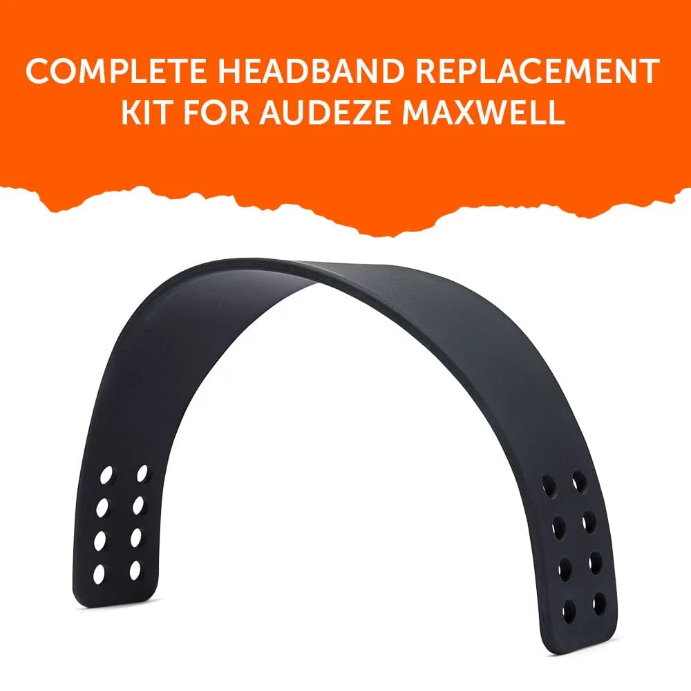Wicked Cushions WC HeadbandZ Audeze Maxwell hovedbøjle sort silikone