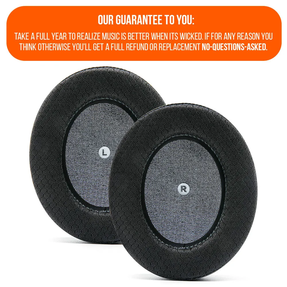 Wicked Cushions WC FreeZe Audeze Penrose & Mobius ørepuder Black kølegel