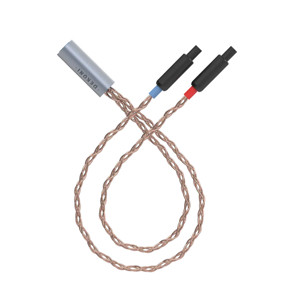 Dekoni Ensemble HD800 Y-split kabel PCUHD-kobber