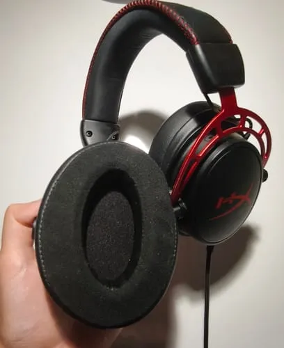 Wicked Cushions Upgraded Gaming Earpads hybrid velour ørepuder sort