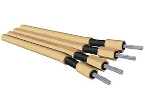 A. J. van den Hul The Teatrack Hybrid højttalerkabel bi-wire