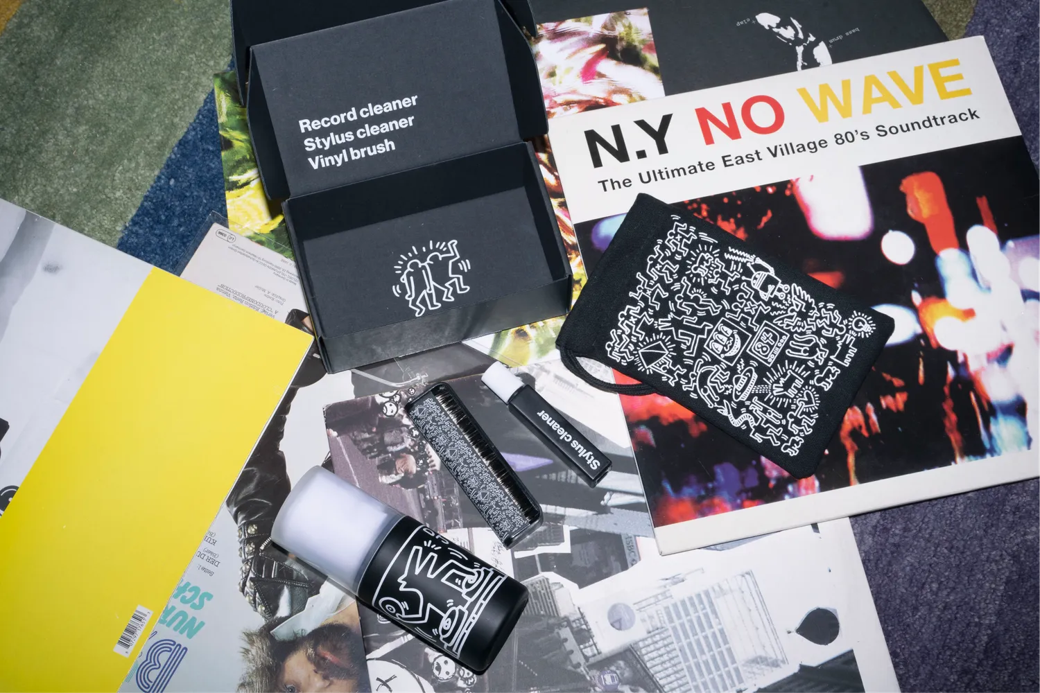 AM Keith Haring pladerensesæt til vinyl, komplet